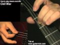 Civil War, Guns n Roses - guitar lesson & TAB ...