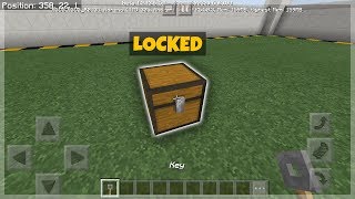 Mcpe Command Block: How to lock a Chest Tutorials