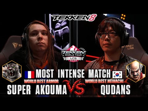 TWT LCQ 2025 ▰ QUDANS 🇰🇷 (Heihachi) Vs SUPER AKOUMA 🇫🇷 (Armor King) ▰ T8 TOP - 128 Winner Matches!
