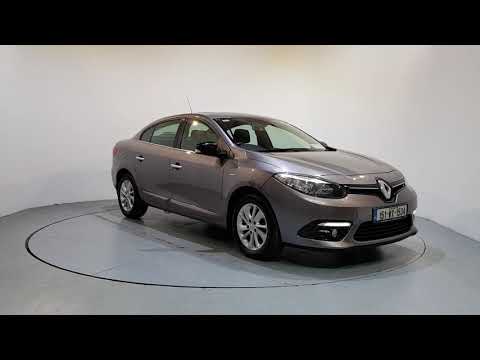 151WX1534 - 2015 Renault Fluence LIMITED 1.5 DCI 95 201 Price includes Min ...