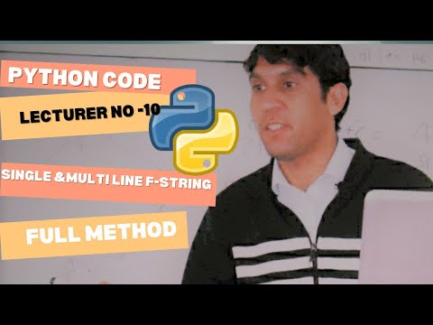 Mastering Python F Strings The Simple To Single Multi Line Python Pythonprogramming Coding