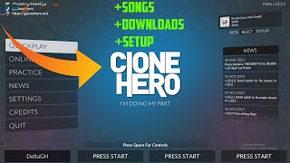 How To Get Clone Hero Setup With Songs And Settings