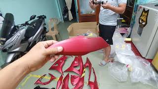 Lên Áo Winner X V3 2022 cho Winner X V2 Ngày thứ 1 : Đập Hộp Dàn Áo tại T23Shop Cần Thơ