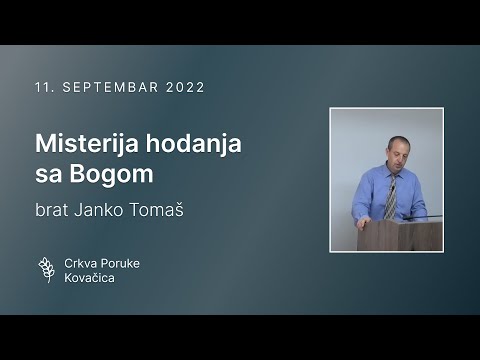 Misterija hodanja sa Bogom - Janko Tomaš