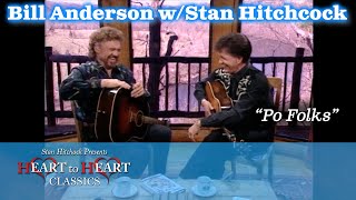 Bill Anderson cuts up talking about old promoters, then sing PO FOLKS