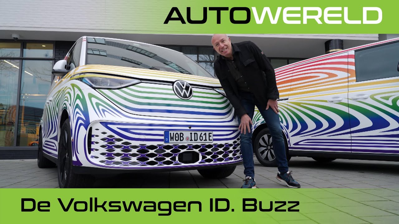 Elektrische Volkswagen ID. Buzz (2022) review met Tom Coronel