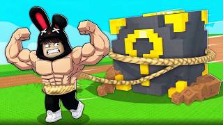 Download lagu Ferix, Kezri, and Ciko Get Muscled Up to Pull a Giant Lucky Block! Roblox mp3