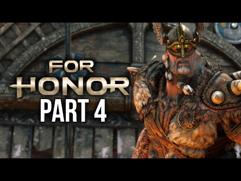 FOR HONOR Walkthrough Part 4 - GUDMUNDR BOSS Chapter 1.6 (Single Player Campaign)