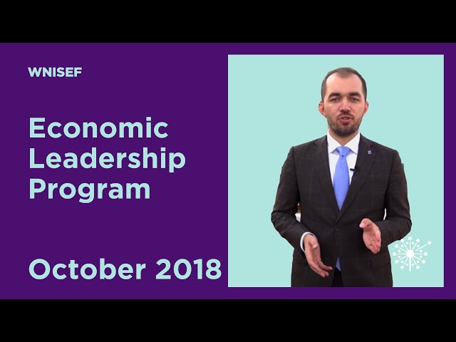 WNISEF Economic Leadership Program. October 2018