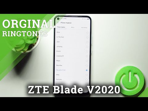 How to Change Ringtone on ZTE Blade V2020 – Ringtone List