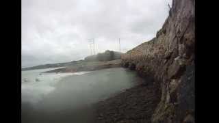 preview picture of video 'Hayle Sluice kayaking'