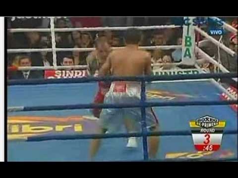Luis Lazarte vs Carlos Tamara,  round 3 LpGodwin Donald