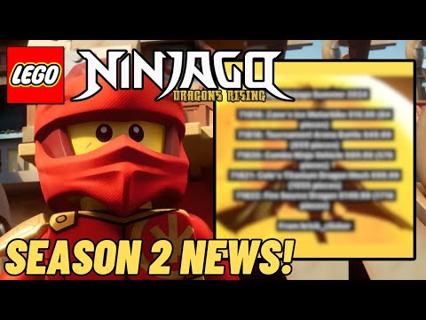 Ninjago Dragons Rising Season 2 Set Names Revealed!
