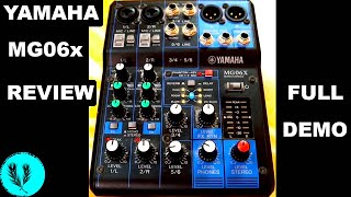 Video thumbnail for YAMAHA MG06X REVIEW | Full Demo of All Features by Yusif