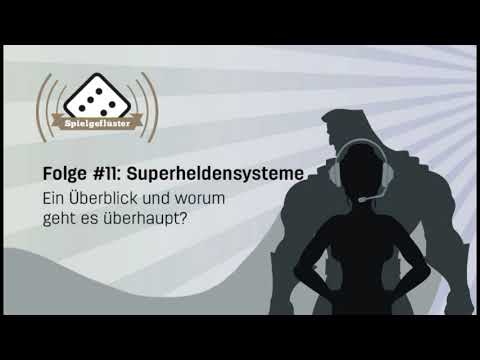 Podcast: Spielegeflüster – Folge 11 | Superhelden-Rollenspiele: Ein Überblick