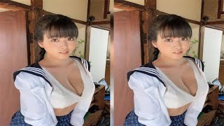 最新ニュース -  素朴さとセクシーさの融合、東雲うみがセーラー服の下からランジェリー見せるショット公開