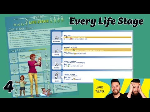The Sims 4 | Every Life Stage Challenge | Ep 4!