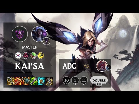 Kai'Sa ADC vs Xayah - KR Master Patch 10.24