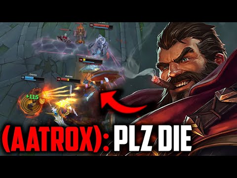 GRAVES TOP CAN'T BE STOPPED... (Most DAMAGE DEALT/TAKEN) - League of Legends