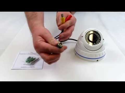 Video guide of 1080P HD-SDI 30M IR Day Night Vari-Focal Dome Camera (White)