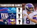 Thanksgiving Day Games SUPER PREVIEW: Keys to victory for EACH team + Picks to win | CBS Sports HQ