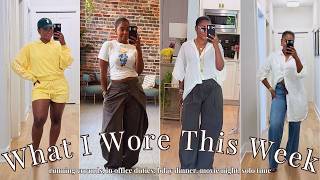What I Wore This Week || running errands, office duties, b'day dinner, movie night + more