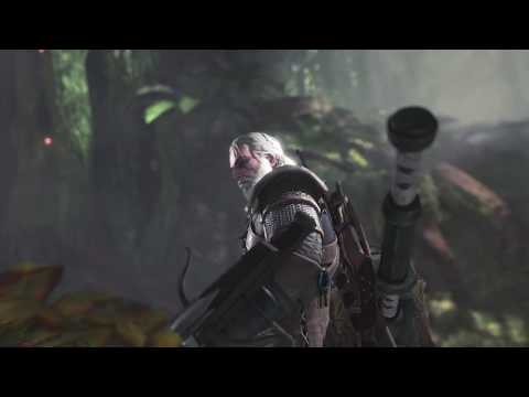 Monster Hunter: World - The Witcher quest Hammer vs Leshen - easy way to save Pukei-Pukei