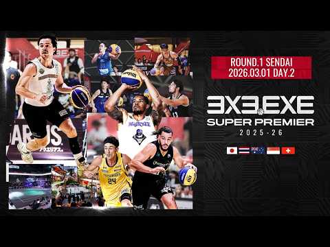 RE-LIVE | 3x3.EXE SUPER PREMIER 2026 | Sendai | STOP 1 - Day 1