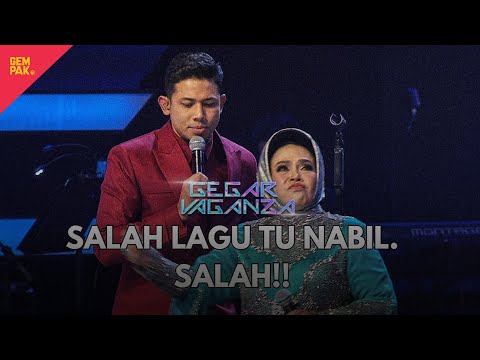 [MOMENT KELAKAR] SALAH LAGU TU NABIL, SALAH !!! | GEGAR VAGANZA 2024