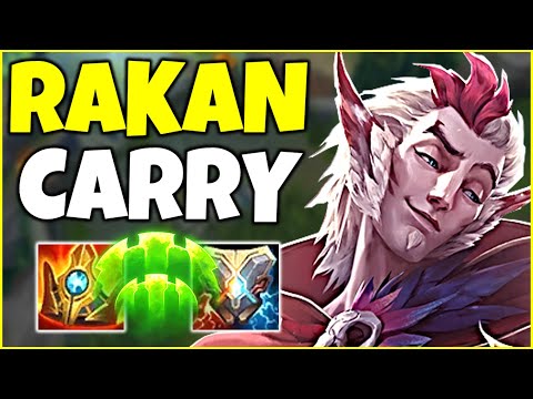 CAN I SOLO CARRY A GAME AS RAKAN??? - League of Legends