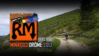preview picture of video 'Rando-Moto.be 09 mai 2013 DROME (HD) (2ème partie)'