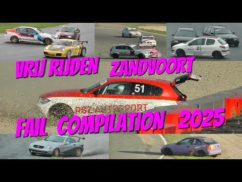Crash & Fail Compilation 2025 Zandvoort