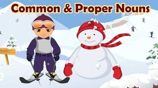Parts of Speech: Common & Proper Nouns, Learning English Grammar For Children