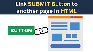 How to link submit button to another page in html
