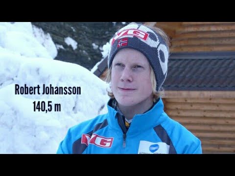 Robert Johansson 140,5 m (29.11.2013). Ruka 2013. Debiut Roberta Johanssona w pucharze świata.