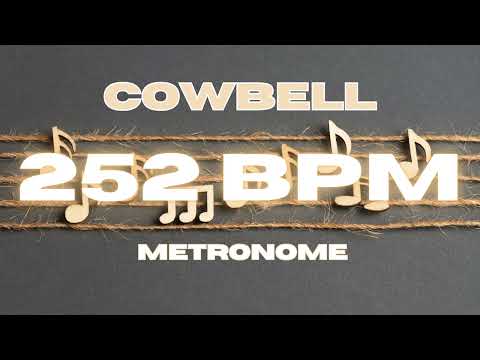 252 BPM - Cowbell Metronome