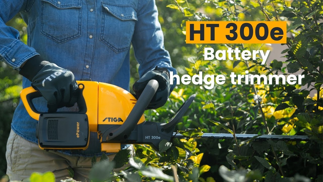 Stiga Akku-Heckenschere HT 300e 40 V 54 cm inkl. Akku