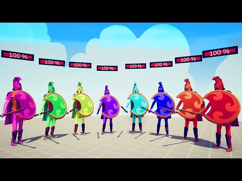 BATTLE ROYALE FFA MELEE UNIT With Health Bar Part2 | TABS - Totally Accurate Battle Simulator