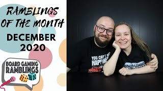 Ramblings of the month: December 2020