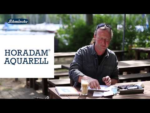 Schmincke Tutorial mit Jens Hübner: Skizzen colorieren mit HORADAM® AQUARELL