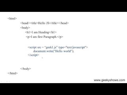How to use Inline and External together in JavaScript Hindi