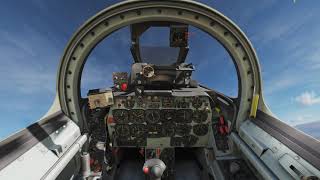 DCS F86F SABRE VS AI ACE "HONCHO" MIG 15!