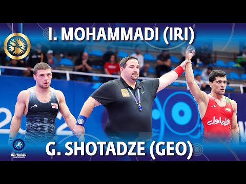 Iman Mohammadi (IRI) vs Giorgi Shotadze (GEO) - Final // U23 World Championships 2022 // 63kg