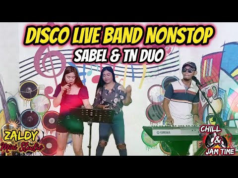 LET'S DANCE! DISCO LIVE BAND NONSTOP PARTY | LET'S DANCE! SABEL & TN DUO JAM AT ZALDY MINI STUDIO