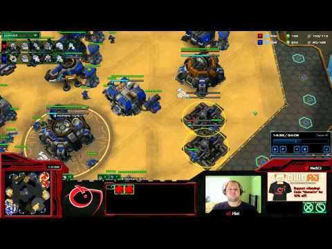 TvT Playing Bio vs a Defensive mech player