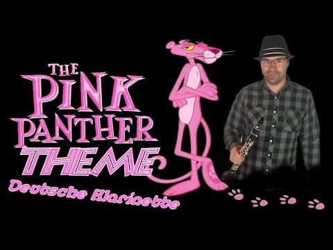 The Pink Panther mit Buchstaben - Deutsche Klarinette