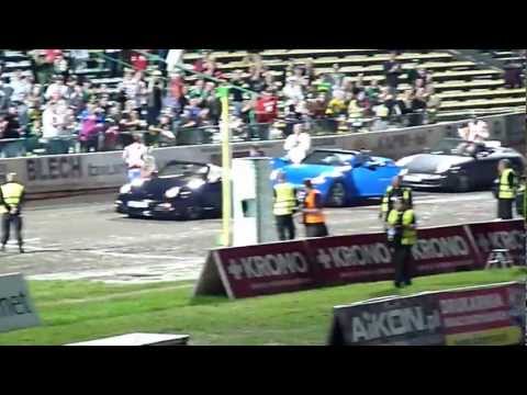 Finał IMP Zielona Góra 2012 Efektowna parada medalistów.