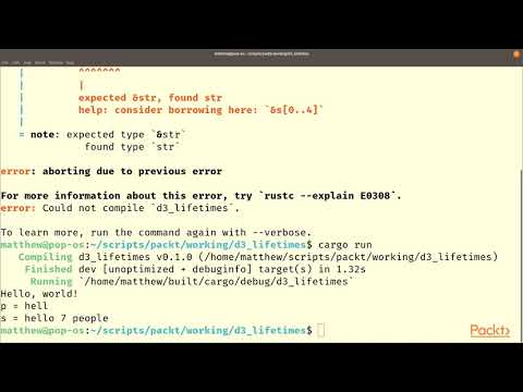Rust Programming Recipes Tracking Lifetimes Across Closures | packtpub com