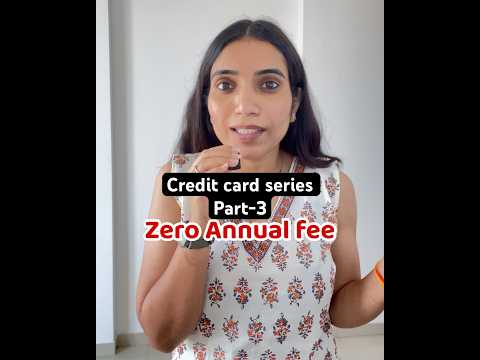What is zero annual fee credit cards?🤔.  #creditcard #finance #creditscore