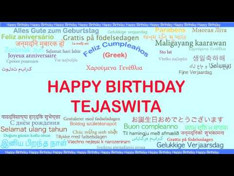 Tejaswita   Languages Idiomas - Happy Birthday
